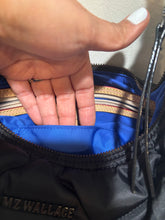 Load image into Gallery viewer, MZ Wallace Black Quilted Chain Strap Bag
