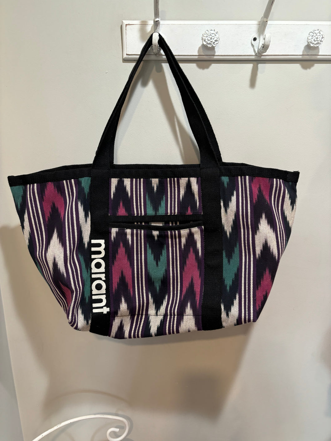 Isabel Marant Black Multicolor Tote