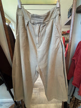 Load image into Gallery viewer, Free People Khaki Wideleg Palazzo Pants
