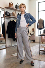 Load image into Gallery viewer, Grey Jogger Track Pants

