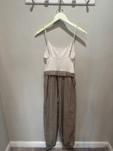 Load image into Gallery viewer, Zara Tan Athletic Jumpsuit

