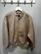 Load image into Gallery viewer, Zara Tan Teddy Fuzzy Jacket
