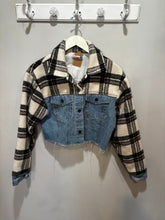 Load image into Gallery viewer, Vintage Vintage Havana Falnnel Denim Jacket
