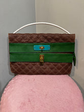 Load image into Gallery viewer, Marc Jacobs Mocha Quilted Clutch
