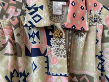 Load image into Gallery viewer, Vintage Notations Pink Pattern Top
